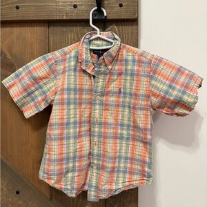 Boys 5 Ralph Lauren short sleeve button down